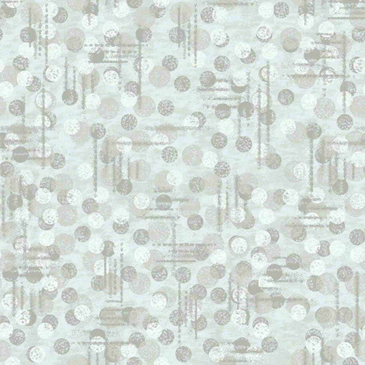 Fabric Blank Quilting Light Gray Tonal Texture Jot Dot by the Quarter Yard 9570-90